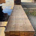 Ca. 144x Douglas Wisselsponning/Halfhoutsrabat, 18x190mm, lengte 500cm